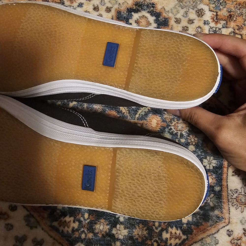 Keds Women's Navy Canvas Sneakers - Picture 6 of 11